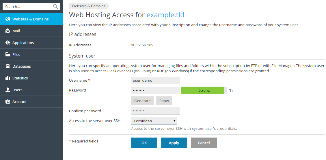 Web_hosting_access